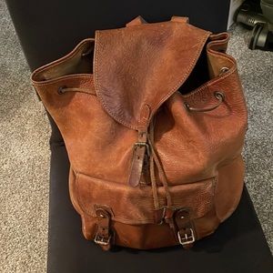Banana Republic made in Italy genuine leather satchel.